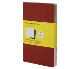 [ME-CH117EN] Cahier L Sqrd st=3 RD-931021Moleskine