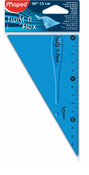 [MD-279410] Ruler 15cm Twist n Flex StSqrMaped