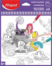 [MD-831212] PHOTO COLOURING BOOK 15SHTMaped