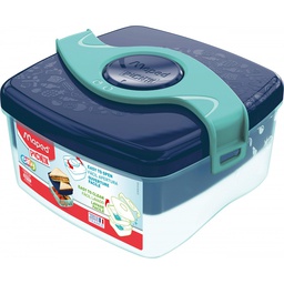 [MD-870104] Picknik Origins Lunch Box Blue GreenMaped