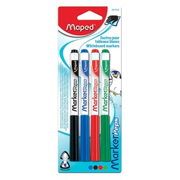 [MD-741312] S) White Board Markers 1x4 AssMaped