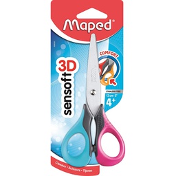 [MD-486214] Scissor 16CM  Sensoft 3D Pastel Bls=1pcMaped