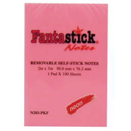 [FK-N203-PKF] Stick Notes 2x3&quot; Fluor. PinkFantastick