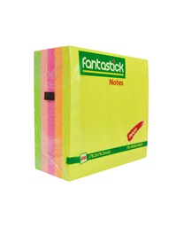 [FK-N303-05CF] Stick Notes 3&quot;x3&quot; 5col. Fluor.Fantastick