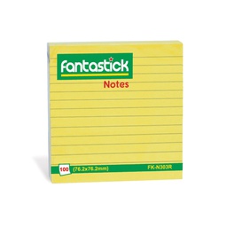 [FK-N303R] Sticky Notes 3x3 RulledFantastick