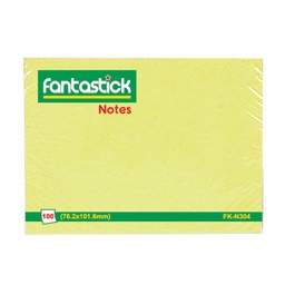 [FK-N304] Stick Notes 3x4&quot;  YellowFantastick