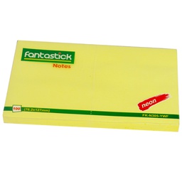 [FK-N305-YWF] Stick Notes 3x5&quot; Fluor. YellowFantastick