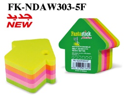 [FK-NDAW303-5F] Stick Notes Fluor 5col ArrowFantastick