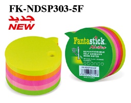 [FK-NDSP303-5F] Stick Notes Fluor 5col SpeechFantastick