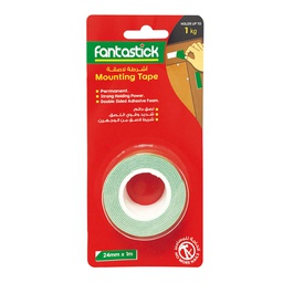 [FK-M241N] Mounting Tape 1&quot;x1m Box=24rolFantastick