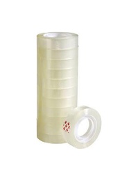 [FK-TT-1236CN]  Tape 1/2&quot;X36yds*40mic Clear Pk=12rolFantastick