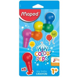 [MD-863106] Early Age Baby Crayons Bls=6colMaped