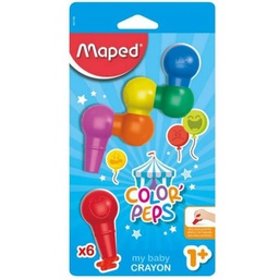 [MD-863106] Early Age Baby Crayons Bls=6colMaped