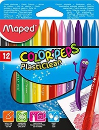 [MD-862011] Color Peps PlastcCrayons 12ColMaped