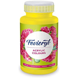 [PI-FAC-500-011] Acryl Col 500ml Lemon YWPidilite