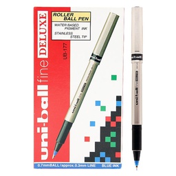 [MI-UB177-BE] Fine Delux Roller pen BlueMitsubishi