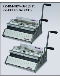 [RZ-BM-SRW-360] Manual Wire Punch&amp;Bind 3:1&quot; FSRenz