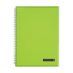 [MM-N570-03] SeptColNotebk A4 80sht GreenMaruman