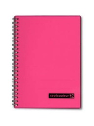 [MM-N570-08] SeptColNotebk A4 80sht PinkMaruman