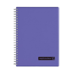 [MM-N571-10] SeptColNotebk B5 80sht PurpleMaruman