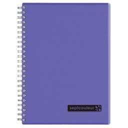 [MM-N572-10] SeptColNotebk A5 80sht PurpleMaruman