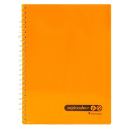 [MM-N575-09] SeptColNotebk B6 80sht OrangeMaruman