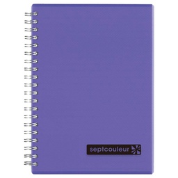 [MM-N575-10] SeptColNotebk B6 80sht PurpleMaruman