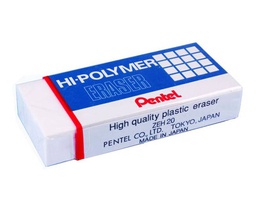 [PE-ZEH-05-05C] Eraser Hi-Polymer Medium -5pcPentel