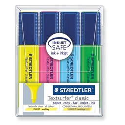 [ST-364-WP04] Textsurfer Highlter Wlt=4col.Staedtler