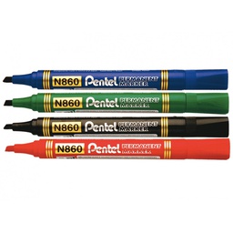 [PE-N860-04] Marker Permanent Chl Wlt=4pcPentel