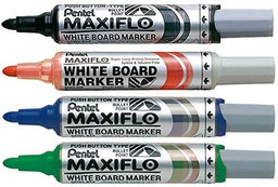 [PE-MWL5M-04] Maxiflo WB Marker Blt Wlt=4PcPentel