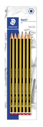 [ST-120-2BK6DA] Noris pencils HB, blister 6 pcStaedtler