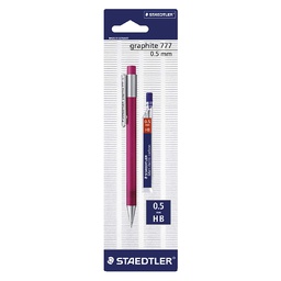 [ST-777-5SBK25D] Graphit .5 mech pencl+lead blsStaedtler