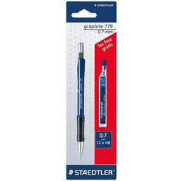 [ST-779-7ABK25D] Graphite .7mech.pen 1pc+lead FREE blsStaedtler