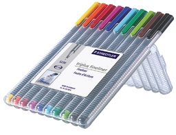 [ST-334-SB10] Triplus fineline 10col.Staedtler