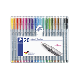 [ST-334-SB20] Triplus fineline 20col.Staedtler