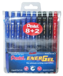 [PE-BL107-10] Energel-X MetalTip 0.7 Wlt=10 pcsPentel