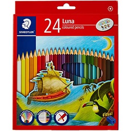 [ST-136-LC24] Luna Colouring Pencils 24colStaedtler