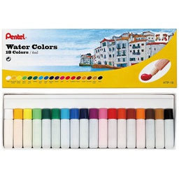 [PE-HTP-18E] Water Colour 18Clr SetPentel