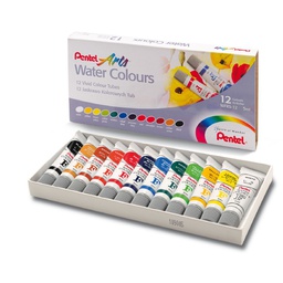 [PE-WFRS-12] Water Colour Set - 12 ColorsPentel