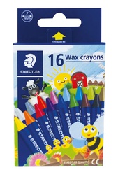 [ST-2200-NC16] Staedtler Wax Crayon St=16colStaedtler