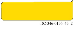 [DC-346-0156] Plain Mat 45cmx2m Cyln YWDC Fix