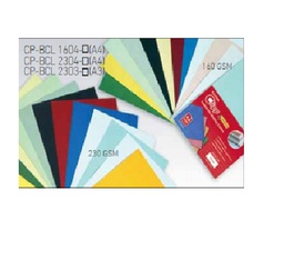 [CP-BCL2304-RD] Cover Leath A4 Pk=100 RedClipp