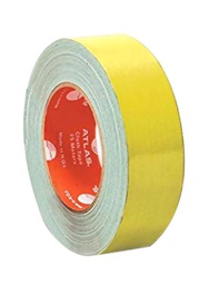 [AS-BTC1025-YW] Cloth Tape 1&quot;x25m (25mm) YellwAtlas