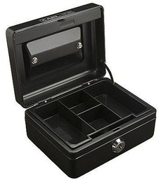 [CL-CB-2006-BK] Cash box W152xL129xH83mm BlackCarl