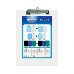 [AS-F36008] Clip Board F/S Pull type ClearAtlas