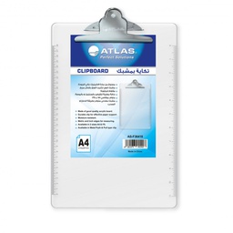 [AS-F36418] Clip Board A4 Push type ClearAtlas