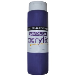 [DR-123500450] Acry Col  500ml VioletDaler Rowney