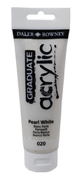 [DR-123120020] Acry Col 120ml Pearl WHiteDaler Rowney