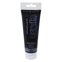 [DR-123120032] Acry Col 120ml Pearl BlackDaler Rowney